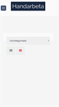 Mobile Screenshot of handarbeta.se